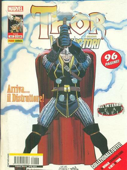 Thor & i nuovi vendicatori 157 - copertina