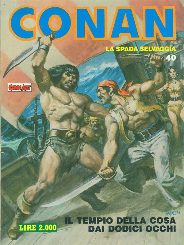 Conan N. 40. Il tempio dai dodici occhi