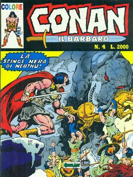 Conan N. 4. Il demone del serpente piumato - copertina