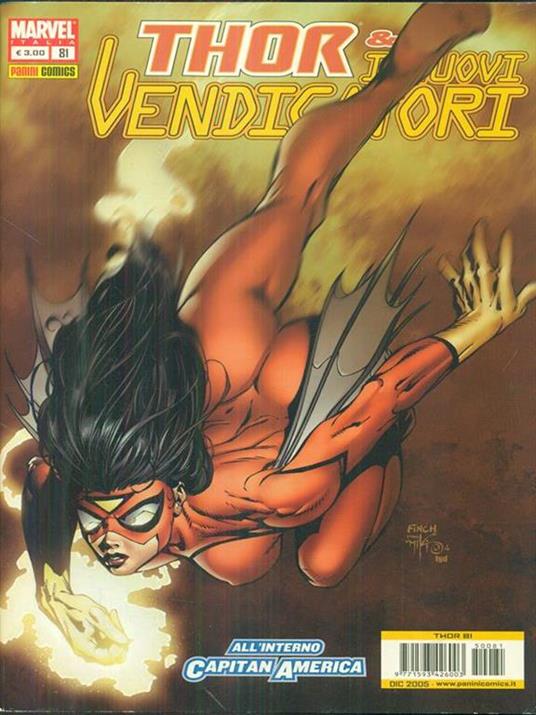 Thor & i nuovi vendicatori 81 - copertina
