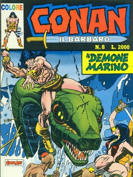 Conan N. 8. Il demone marino - copertina