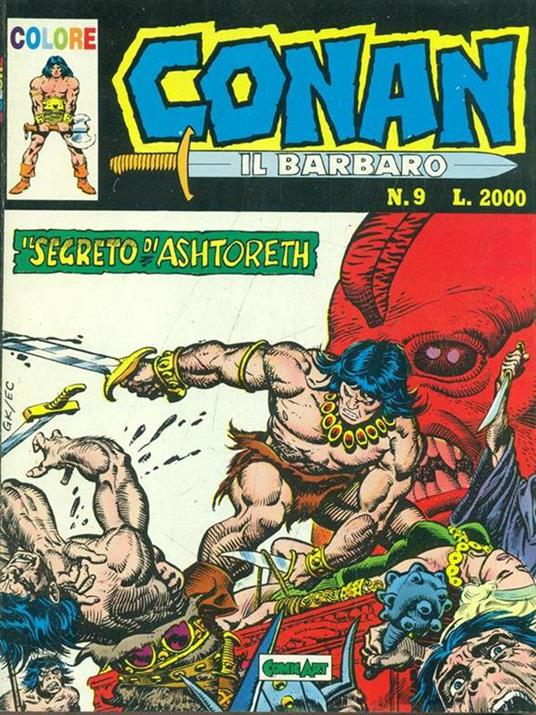 Conan N. 9. Il segreto di Ashtoreth - copertina