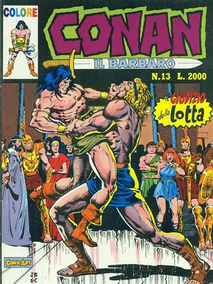 Conan N. 13. Il giudizio della lotta - copertina