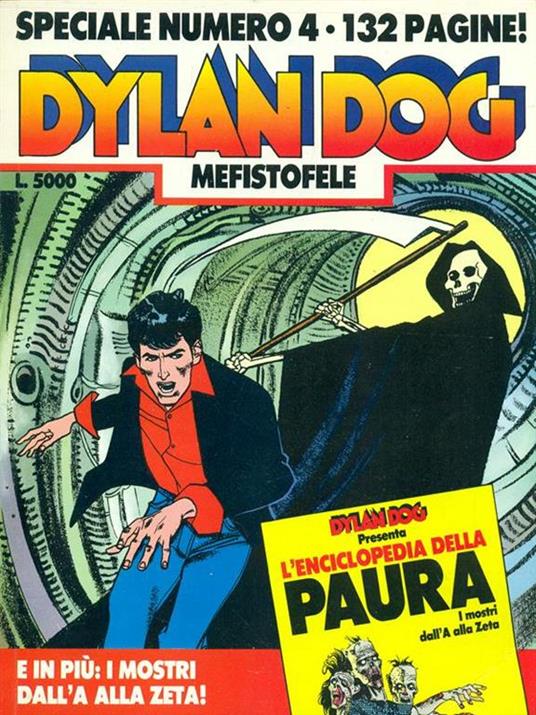 Dylan Dog special n.4 - luglio 1990 - copertina