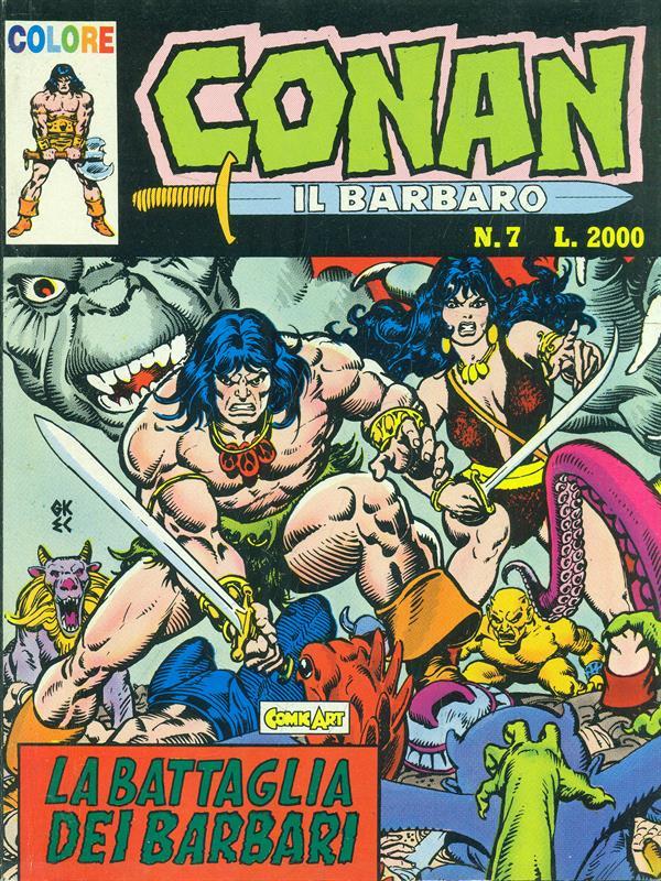 Conan N. 7. La battaglia dei barbari