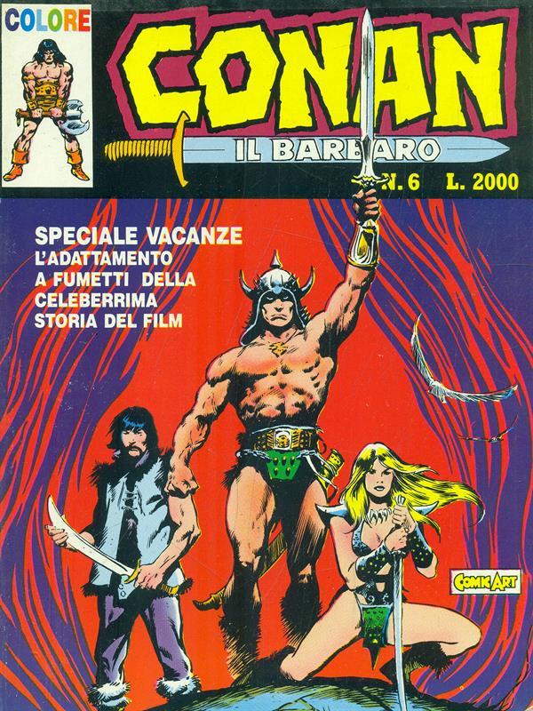 Conan il barbaro N. 6