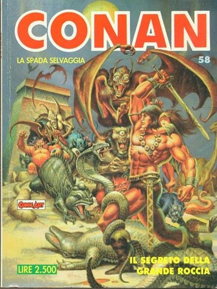 Conan N. 58. Il segreto della grande roccia - copertina