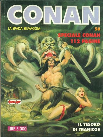 Conan N. 56. Il tesoro di Tranicos - copertina