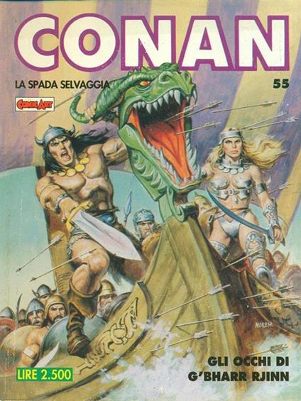 Conan N. 55. Gli occhi di g'bharr rjinn - copertina