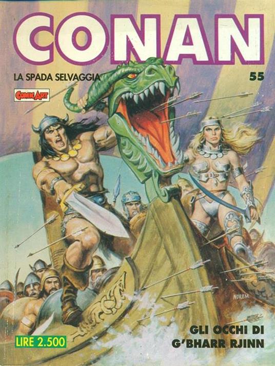 Conan N. 55. Gli occhi di g'bharr rjinn - copertina