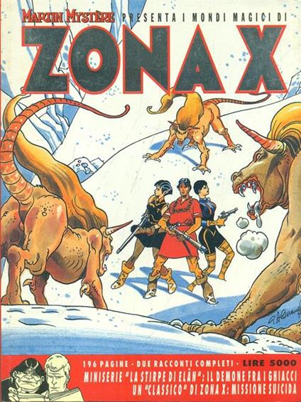 Zona X n. 18 Il demone fra i ghiacci/Missione suicida - copertina