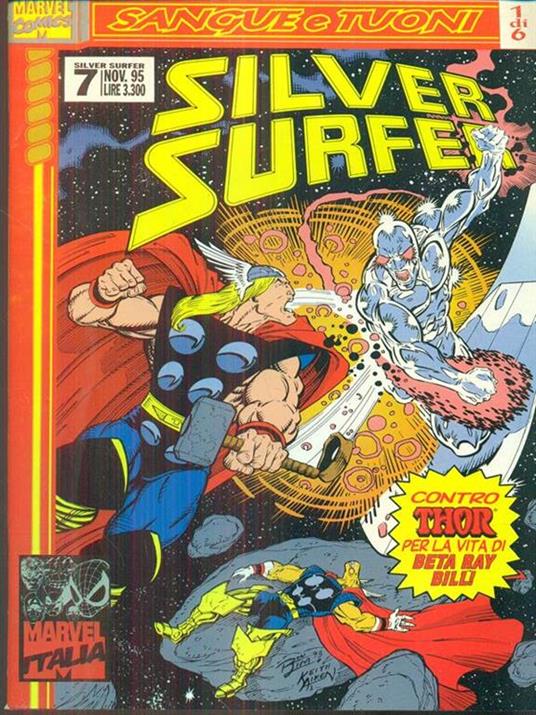 Silver Surfer 7 / nov 95 - copertina
