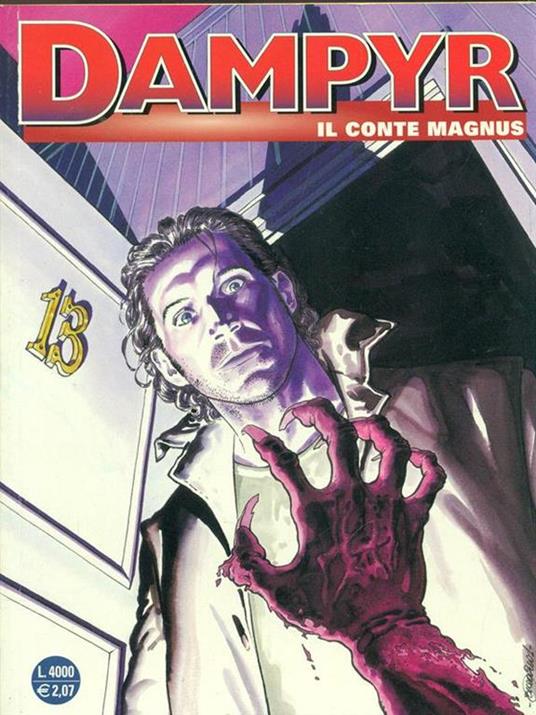 Dampyr n.17. agosto 2001 - copertina