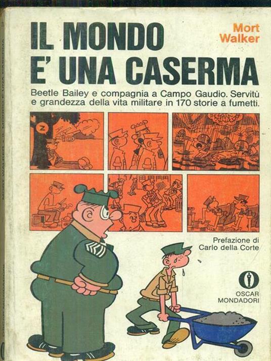 Il mondo é una caserma - Mort Walker - copertina