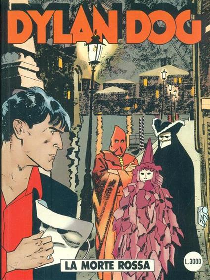 Dylan Dog 126. La morte rossa - copertina