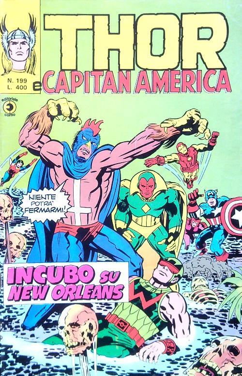 Thor e Capitan America 199 / Incubo su New Orleans