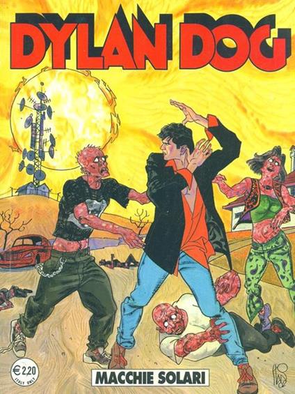 Dylan Dog 192. Macchie solari - copertina