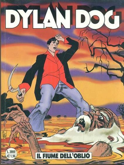 Dylan Dog 168. Il fiume dell'oblio - copertina