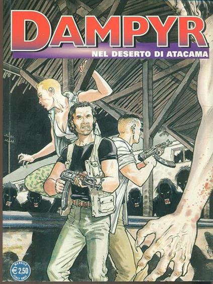 Dampyr 70. Nel deserto di Atacama - copertina