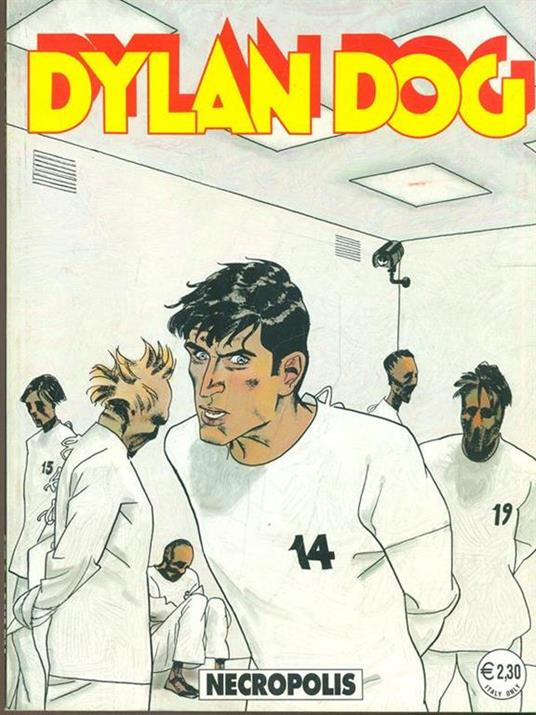 Dylan Dog 212. Necropolis - copertina