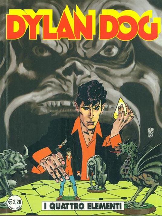 Dylan Dog 197. I quattro elementi - copertina
