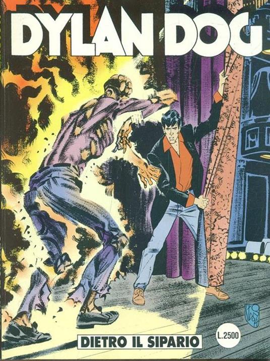 Dylan Dog 97. Dietro il sipario - copertina