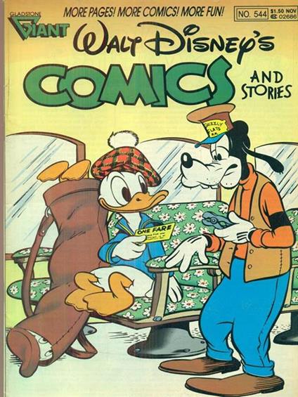 Walt Disney's comics 544 - copertina