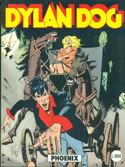 Dylan Dog 123. Phoenix - copertina