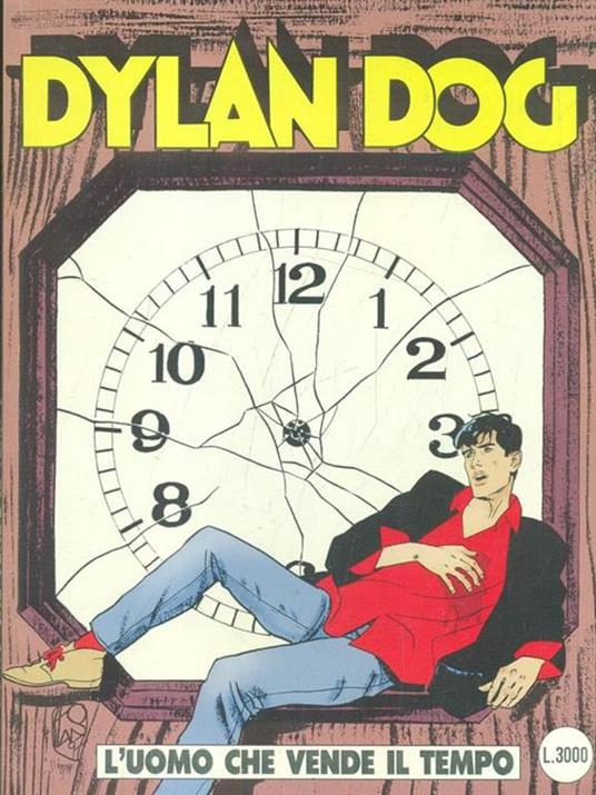 Dylan Dog 132 - L'uomo che vende il tempo - copertina