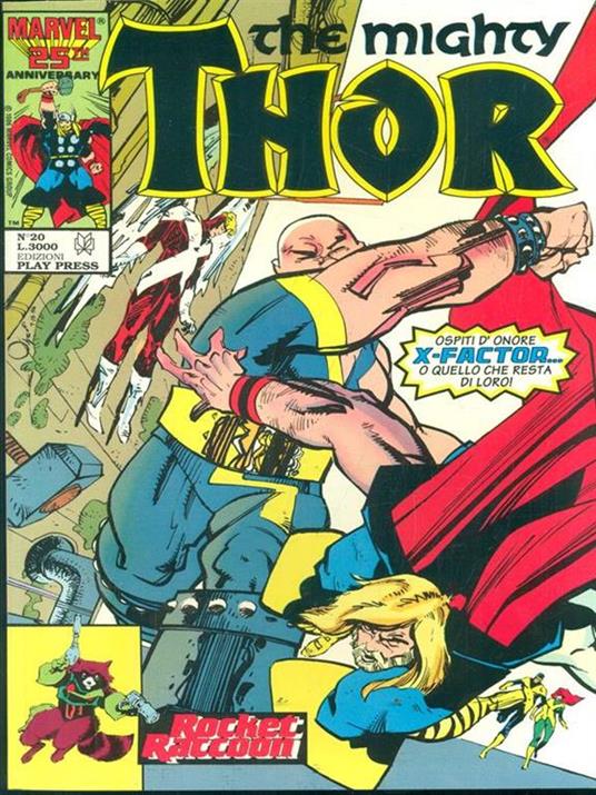 The Mighty Thor n. 20 / Dicembre 1991 - copertina