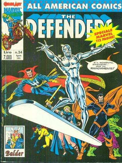 All American Comics 24 / I difensori. Balder. Ghost - copertina