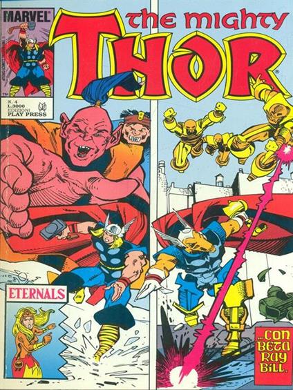 The Mighty Thor n. 4 / Aprile 1991 - copertina