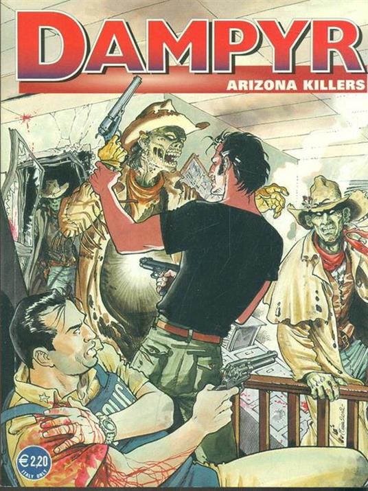 Dampyr 29. Arizona Killers - copertina