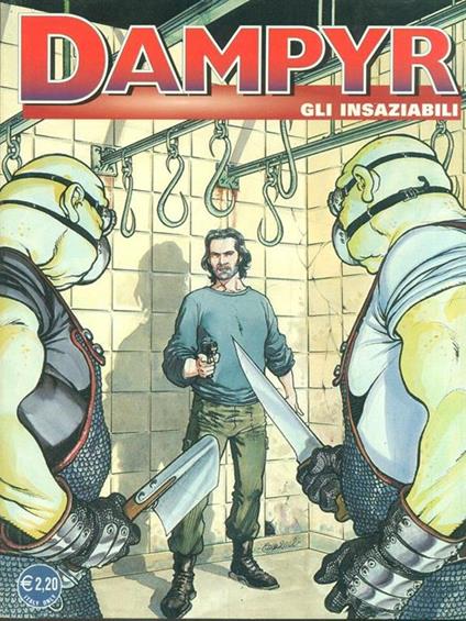 Dampyr 32. Gli insaziabili - copertina