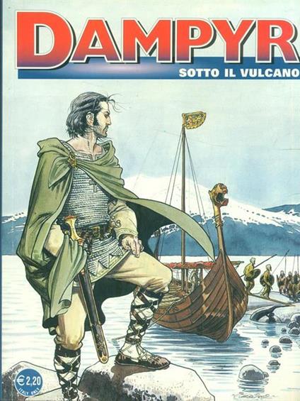 Dampyr 33. Sotto il vulcano - copertina
