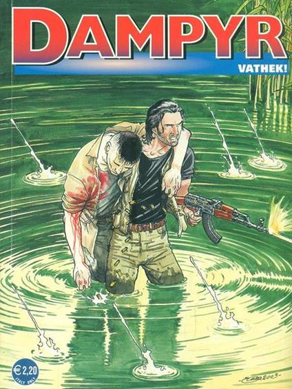 Dampyr 40. Vathek! - copertina