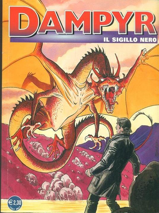 Dampyr 44. Il sigillo nero - copertina