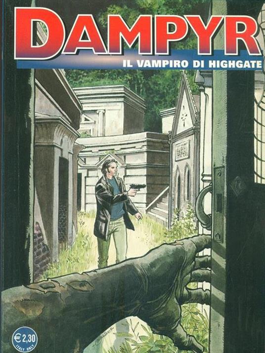 Dampyr 45. Il vampiro di Highgate - copertina