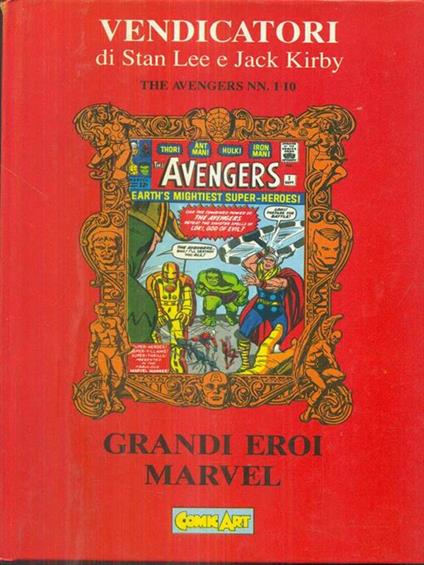 Vendicatori - Stan Lee,Jack Kirby - copertina