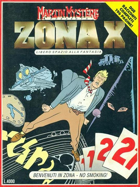Zona X n.1 - maggio/agosto 1992 - copertina