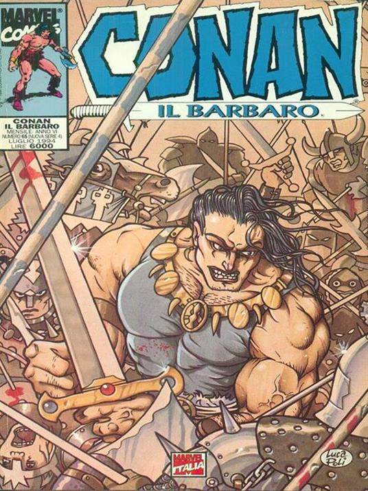 Conan il barbaro. La caverna della morte - copertina