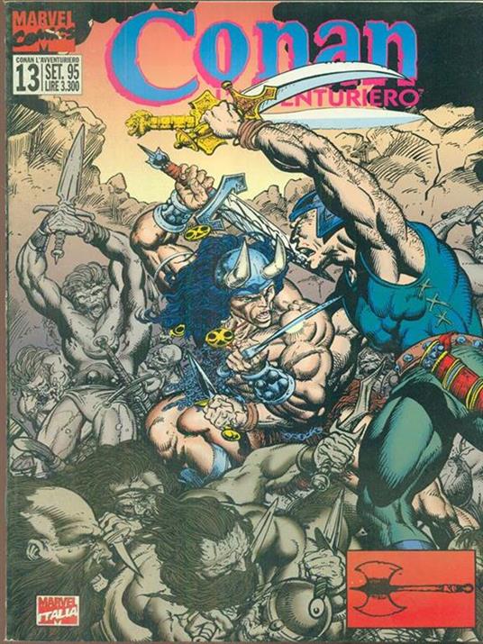 Conan l'avventuriero numero 13 / settembre 1995 - copertina