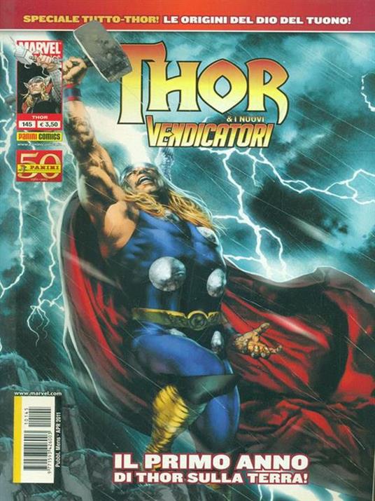 Thor & i nuovi vendicatori N. N. 145 / Aprile 2011 - copertina