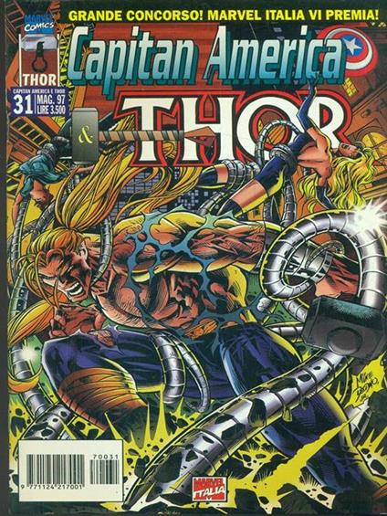 Capitan America & Thor - N. 31 Mag. 97 - copertina