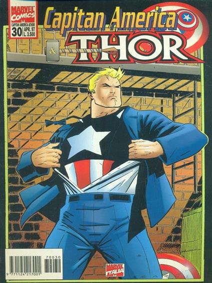 Capitan America & Thor - N. 30 Apr. 97 - copertina