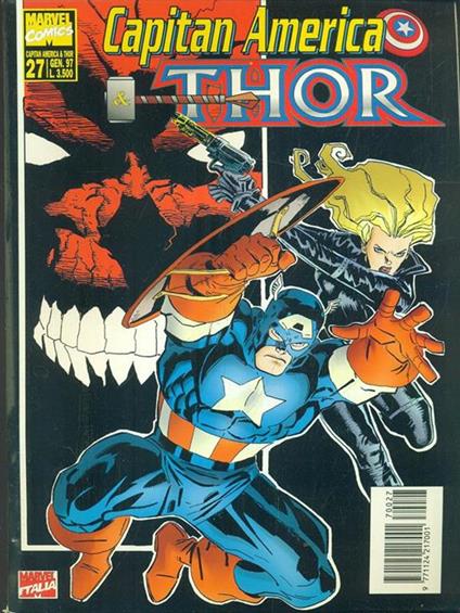 Capitan America & Thor. N. 27 Gen. 97 - copertina