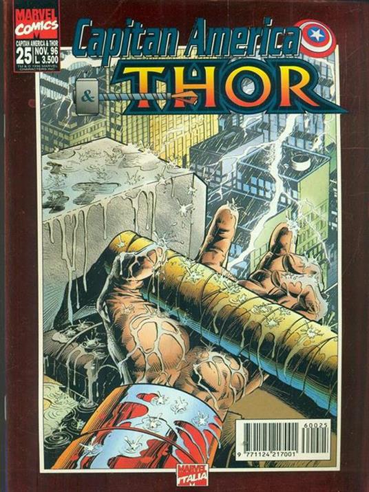 Capitan America & Thor. N. 25 Nov. 96 - copertina