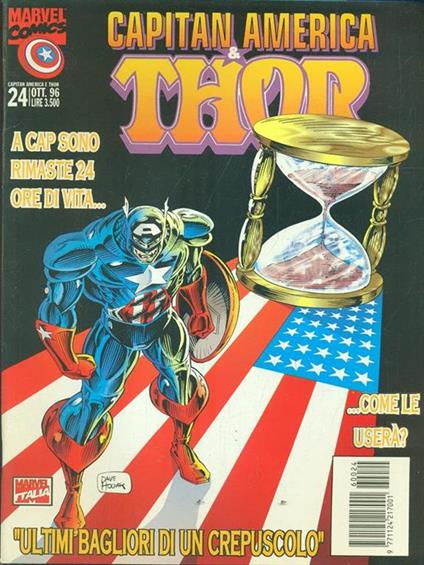 Capitan America & Thor. N. 24 Ott. 96 - copertina