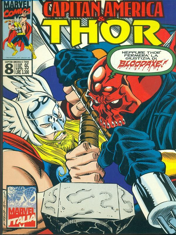 Capitan America & Thor. N. 8 Lug. 95