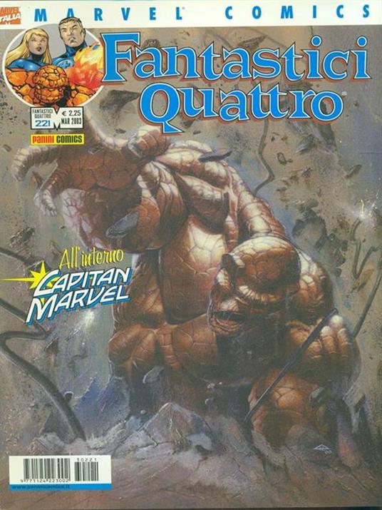 Fantastici Quattro. N. 221 /Marzo 2003 - copertina